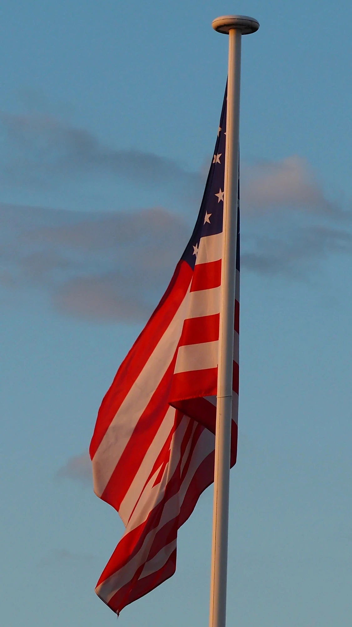 Le drapeau américain du festival